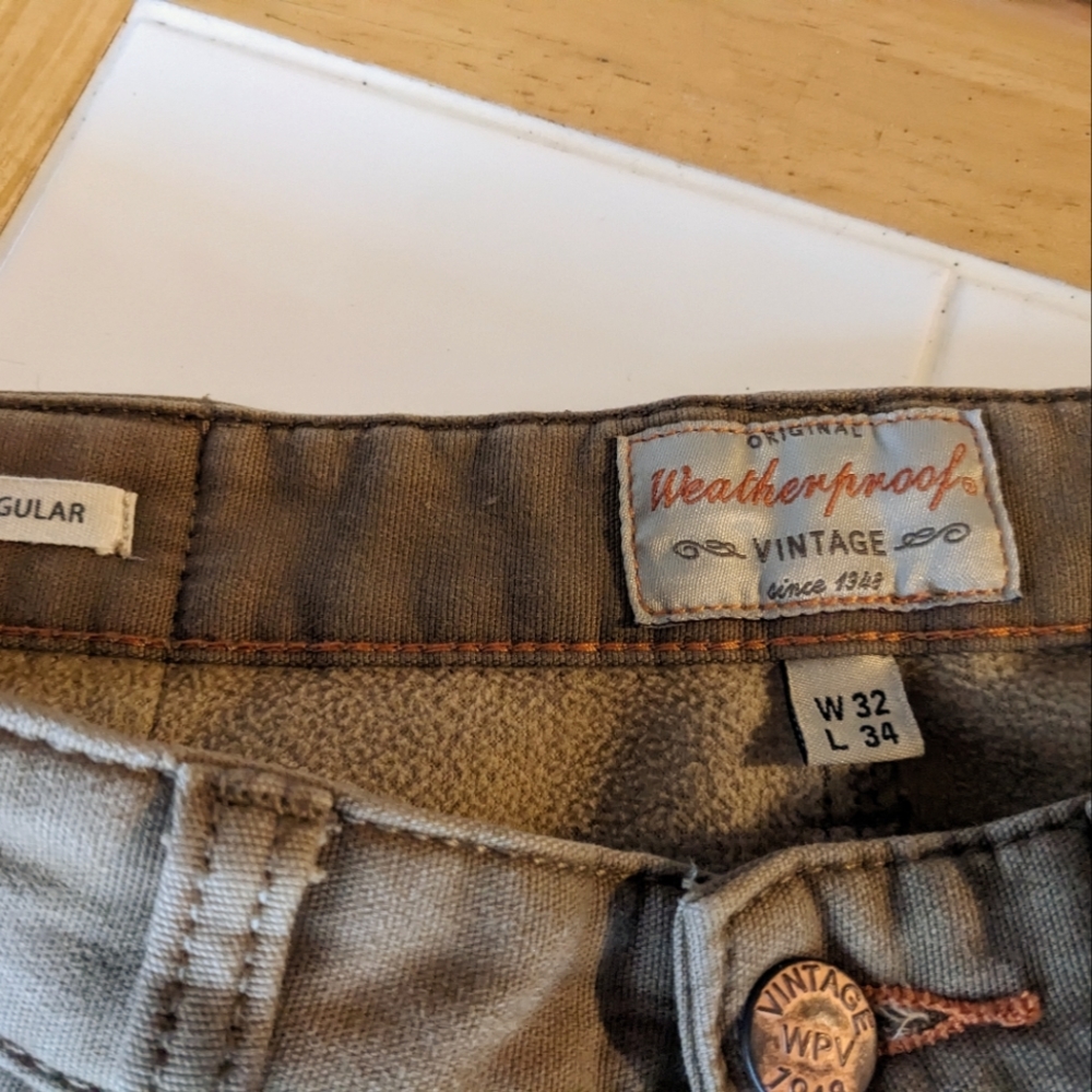 Weatherproof Vintage fleece lined jeans